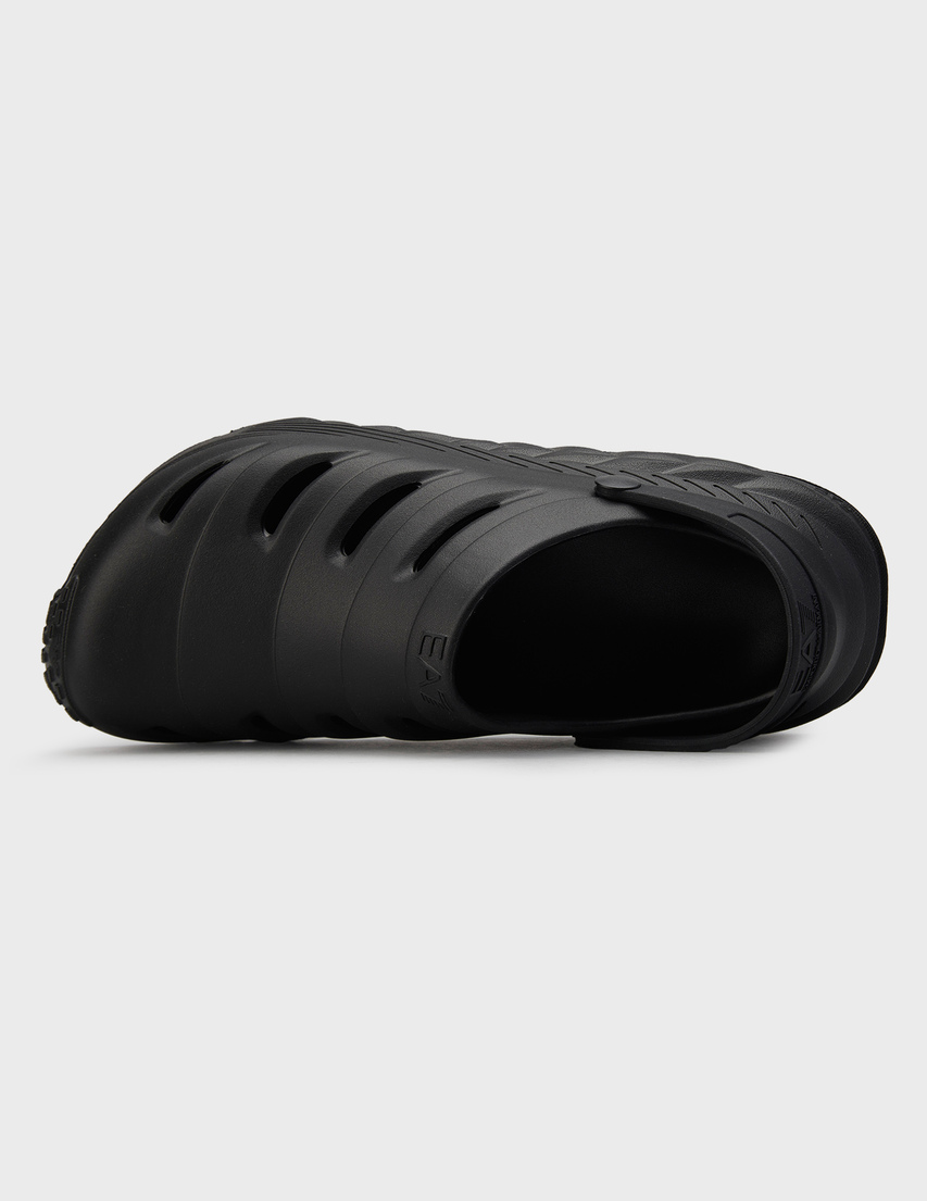 черные мужские Шлепанцы Ea7 Emporio Armani 003-336_black 6072 грн
