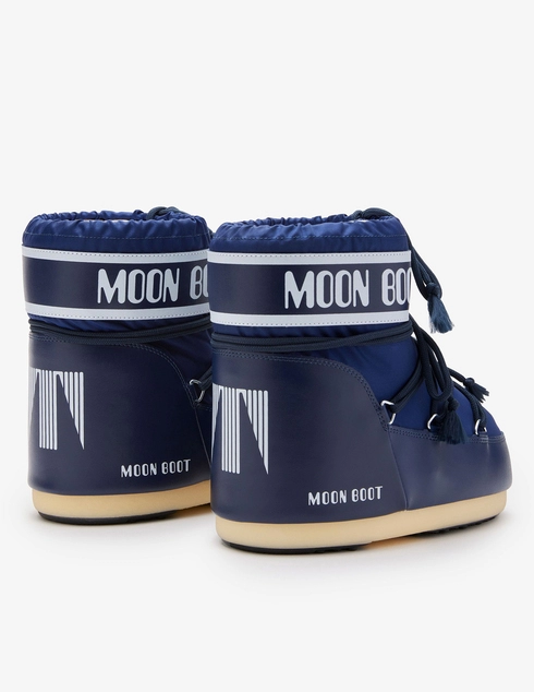 синие Полусапоги Moon Boot ws229_blue