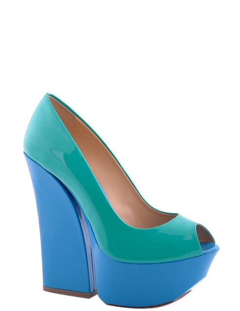 бирюза Туфли Gianmarco Lorenzi 082biruza