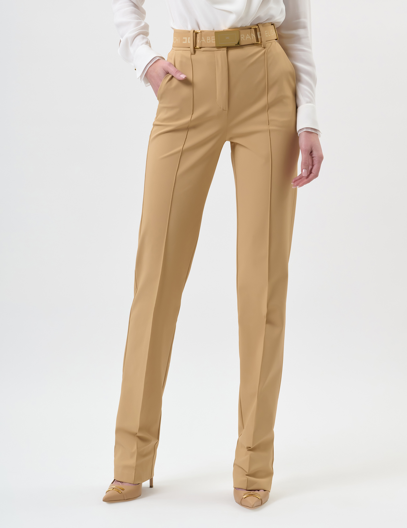 

Брюки, Бежевый