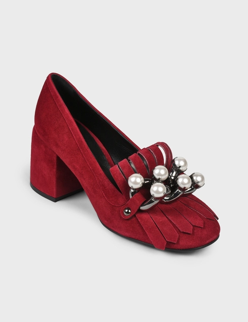 бордовые Туфли Casadei 207-bordo