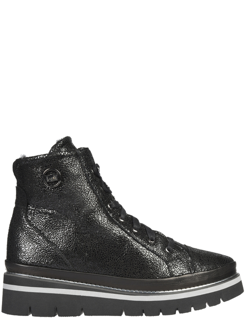 женские черные кожаные Ботинки Lab Milano 5550_black - фото-5