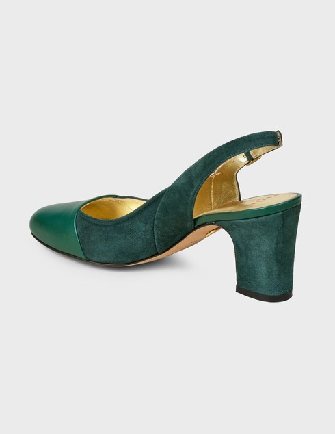 женские зеленые Босоножки Charles Jourdan СhJ-674390-50-6-green - фото-2