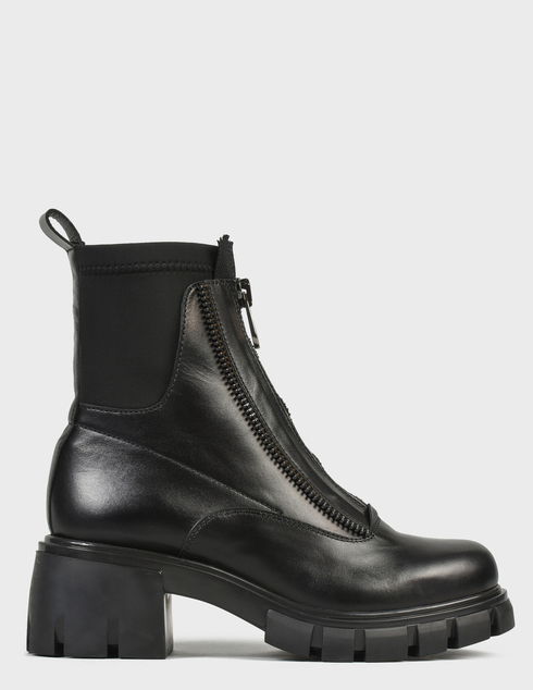 женские черные Ботинки Pertini 202W30004D1 - фото-7