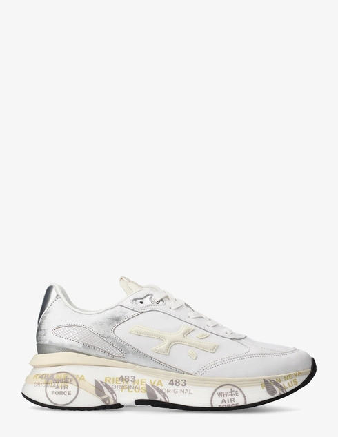 женские белые  Кроссовки Premiata MOERUND_7798 - фото-5