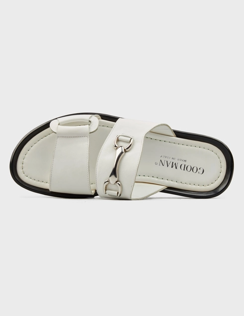 белые мужские Шлепанцы Good Man 205-11_white 2240 грн