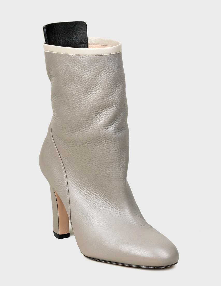 женские серые Полусапоги Stuart Weitzman SW-YL01206-BROOKS-gray - фото-2