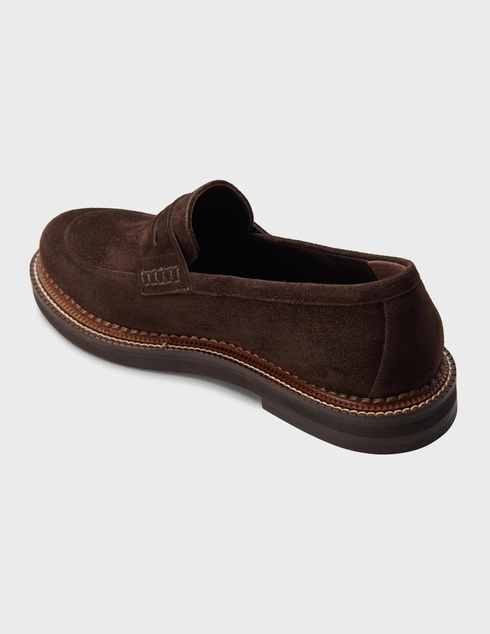 женские коричневые Лоферы H'estia Venezia AGR-4841_brown - фото-2