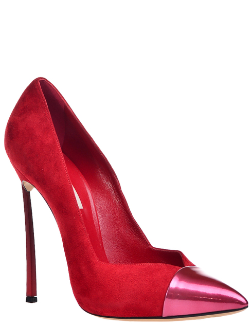красные Туфли Casadei Т-213-laminat_red