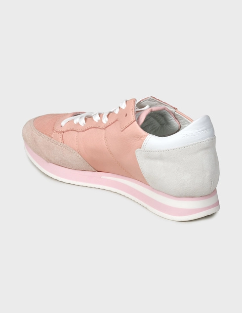 женские розовые Кроссовки Philippe Model A19ETRLDWZ73-pink - фото-2