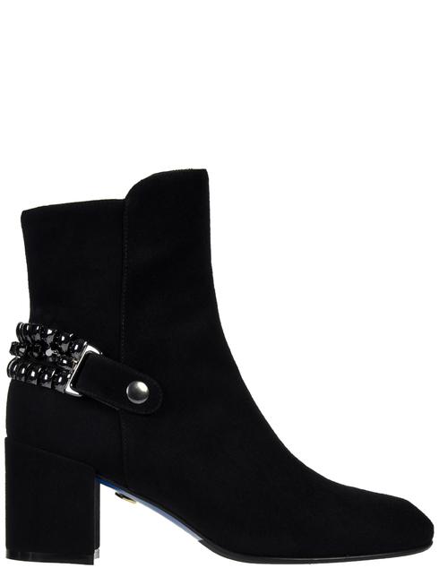 женские черные замшевые Ботинки Loriblu 5142-black - фото-5