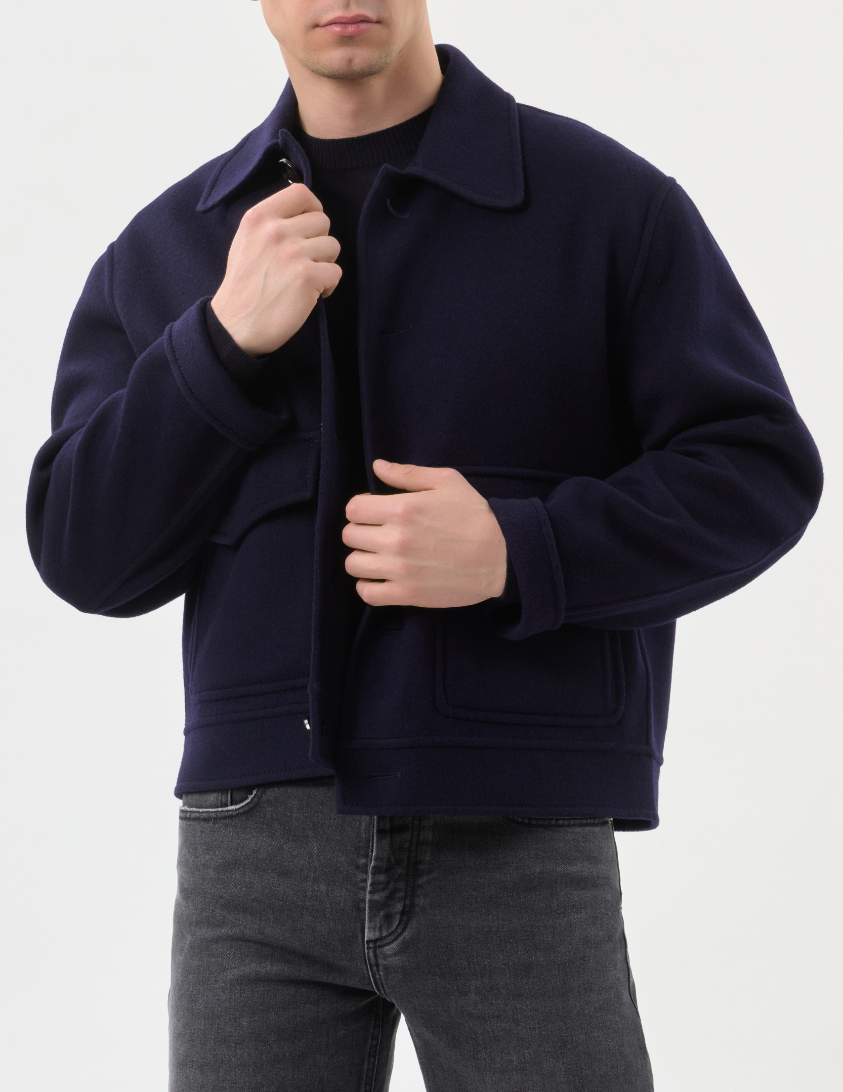 

Пальто, Синий