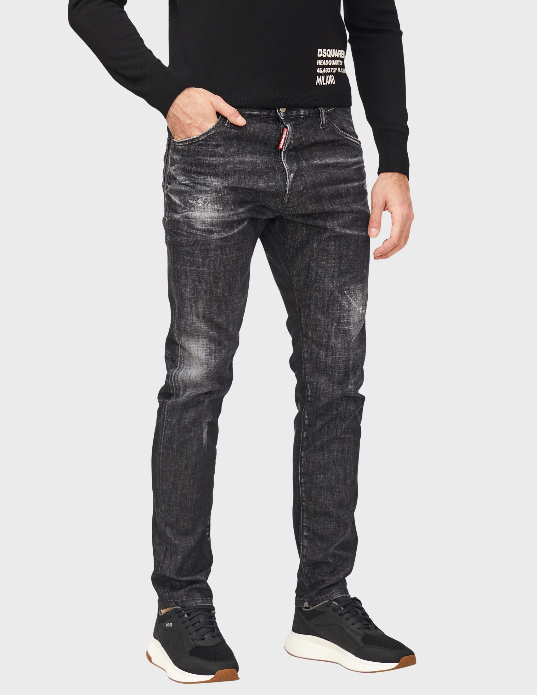 

Джинсы, Серый