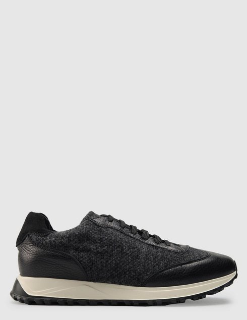 мужские серые текстильные Кроссовки Aldo Brue S-146_gray - фото-5