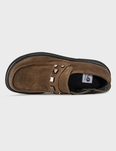 коричневые женские Полуботинки Fru.It 9445_brown 16045 грн