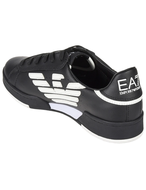 мужские черные Кроссовки Ea7 Emporio Armani 043-075-black - фото-2