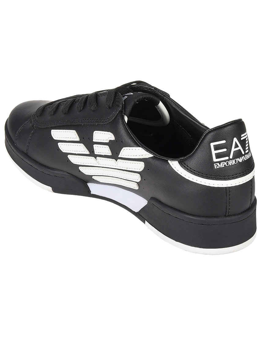 мужские черные Кроссовки Ea7 Emporio Armani 043-075-black - фото-2