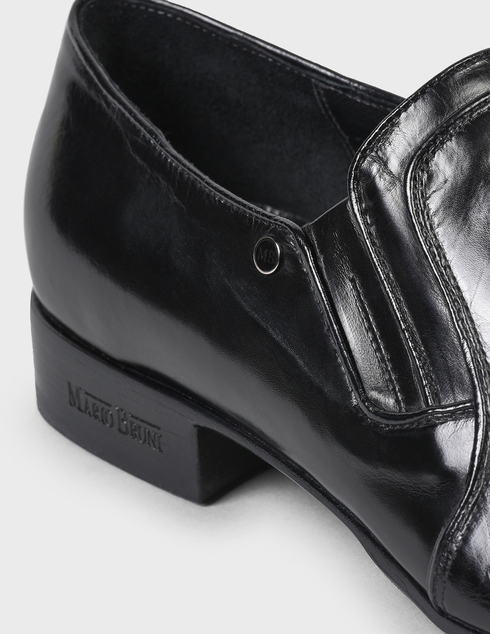 мужские черные кожаные Туфли Mario Bruni 58826-black - фото-5