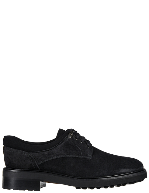 мужские черные замшевые Туфли Pertini 192M24726D1 - фото-5