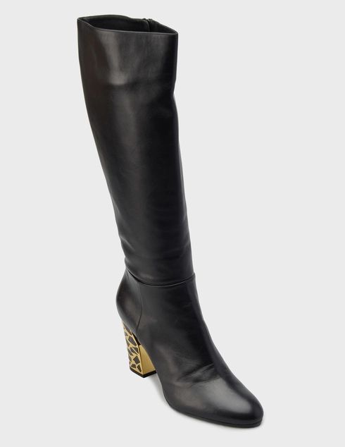 черные Сапоги Casadei 19_black