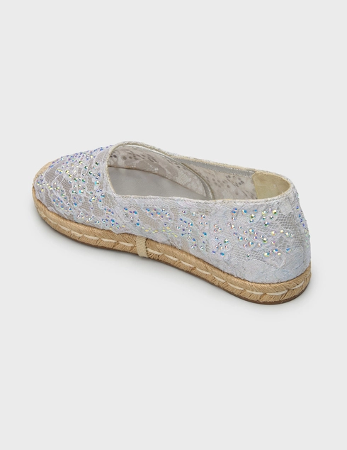 женские серебряные Эспадрильи Le Silla 3018_silver - фото-2