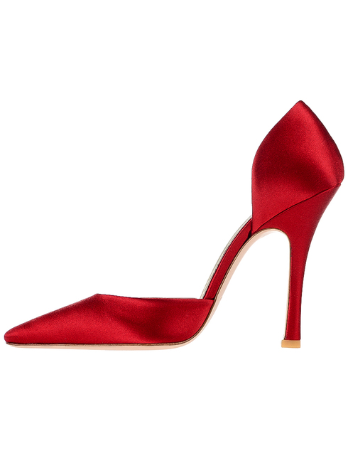 женские красные Туфли Ines de la Fressange G2213_vinous - фото-2