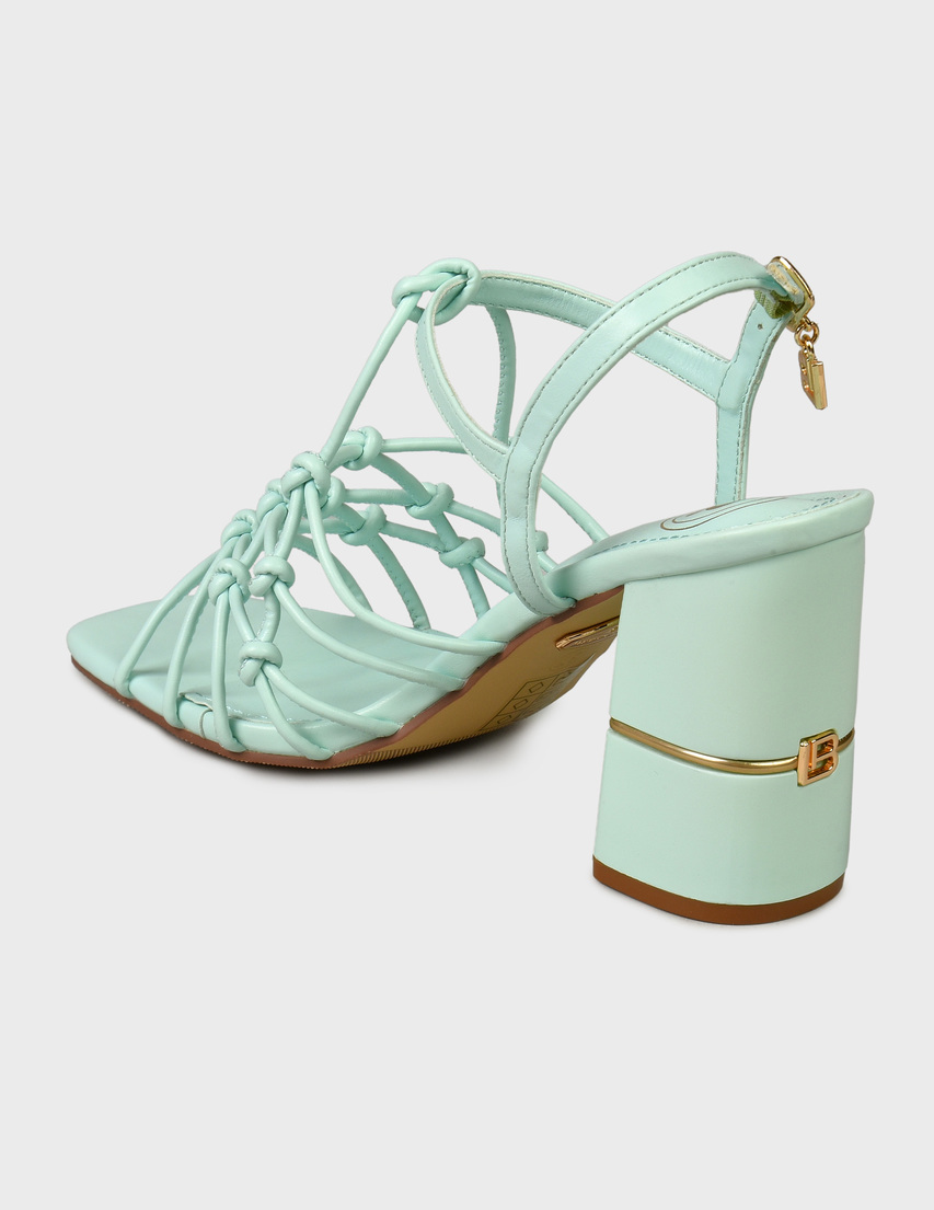женские бирюзовые Босоножки Laura Biagiotti 8110_turquoise - фото-2