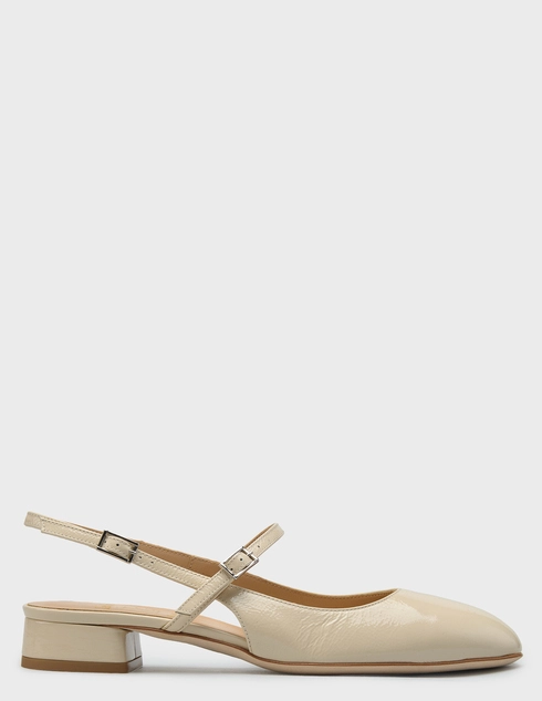 женские бежевые лакированные Босоножки Luca Grossi 973_beige - фото-5