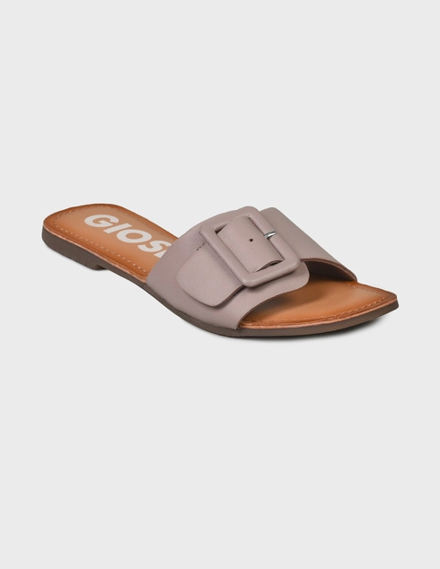 бежевые Шлепанцы Gioseppo 65923-P-malva-beige