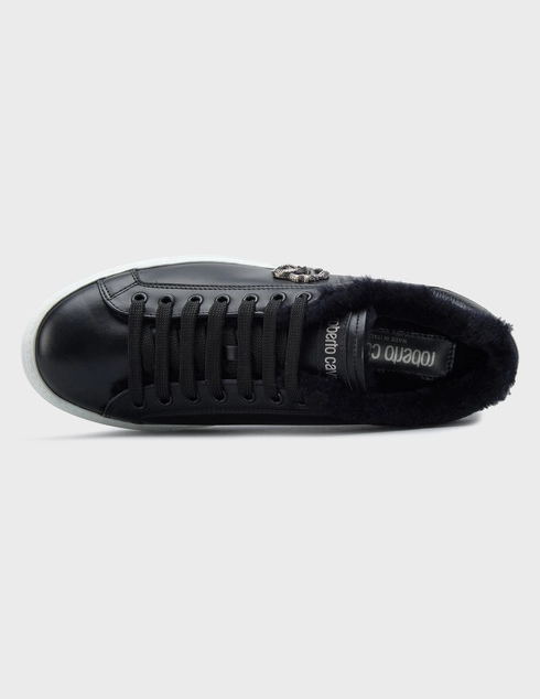 черные мужские Кеды Roberto Cavalli 29773_black 22998 грн