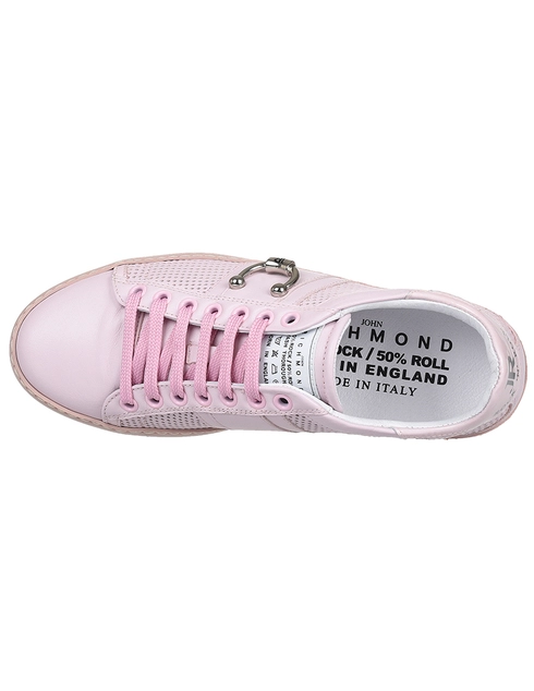 розовые женские Кеды John Richmond 4494-pink 7614 грн