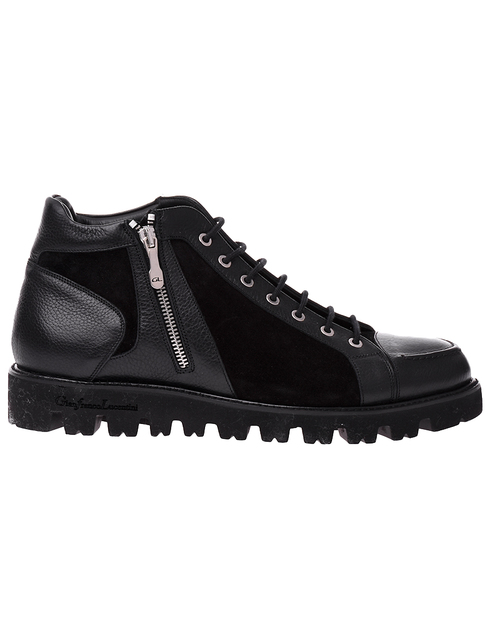 мужские черные Ботинки Gianfranco Lucentini 2906_black - фото-2