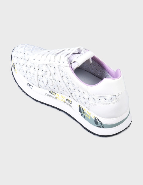 женские белые Кроссовки Premiata CONNY_6242 - фото-2