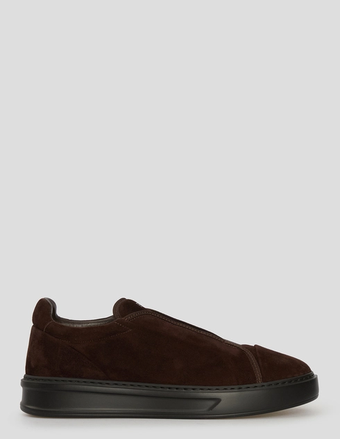 мужские коричневые замшевые Кеды Fabi FU1235AL-55065_brown - фото-5