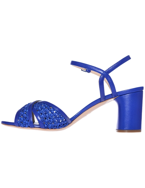 женские синие Босоножки Casadei 362_blue - фото-2
