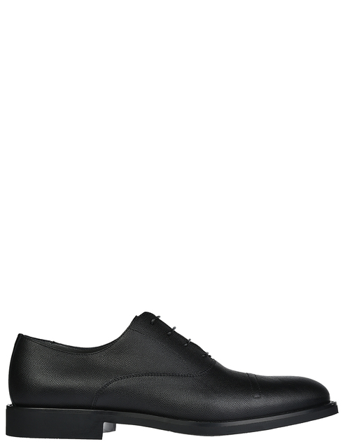 мужские черные кожаные Оксфорды Moreschi AGR-S42778_black - фото-5