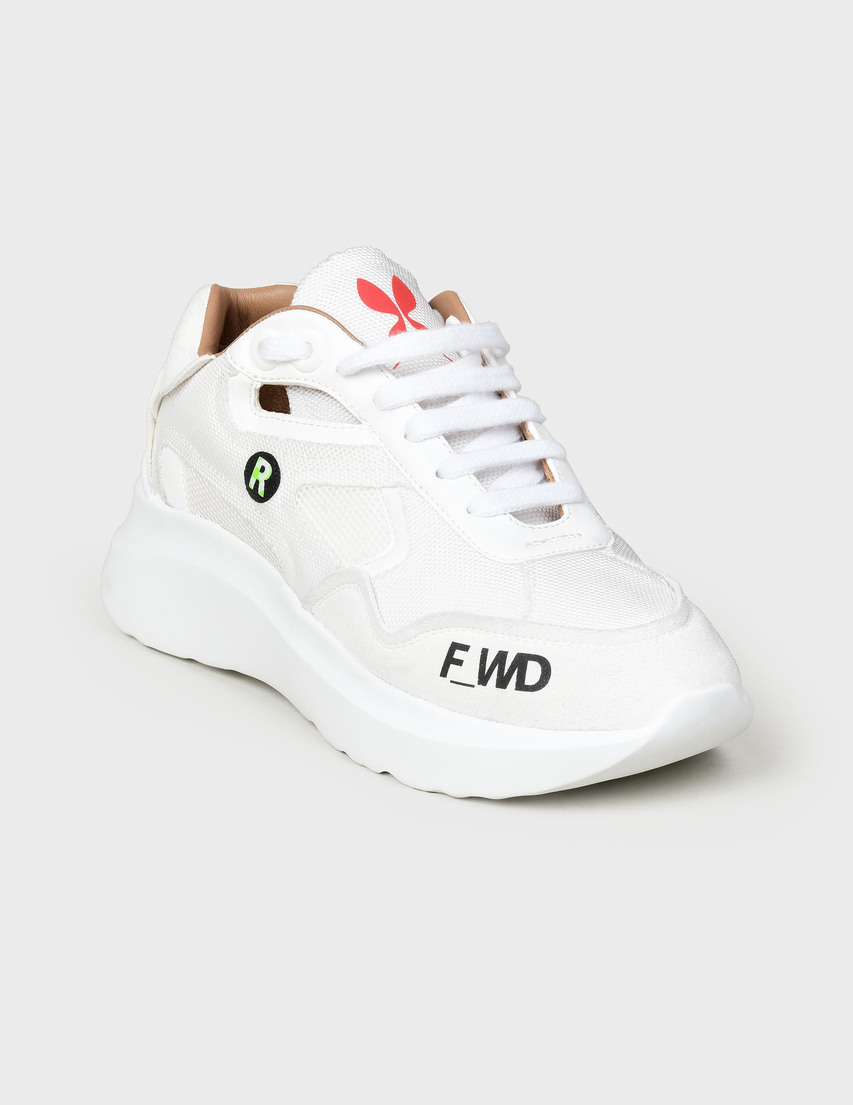 женские белые Кроссовки F_WD FW-AW19-33060A-10080-A104-white - фото-2