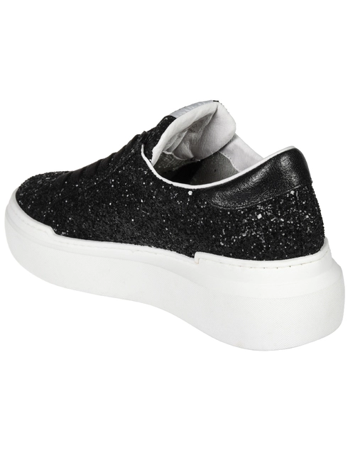 женские черные Кроссовки Meline NON-1310-VELAM-CDF_black - фото-2