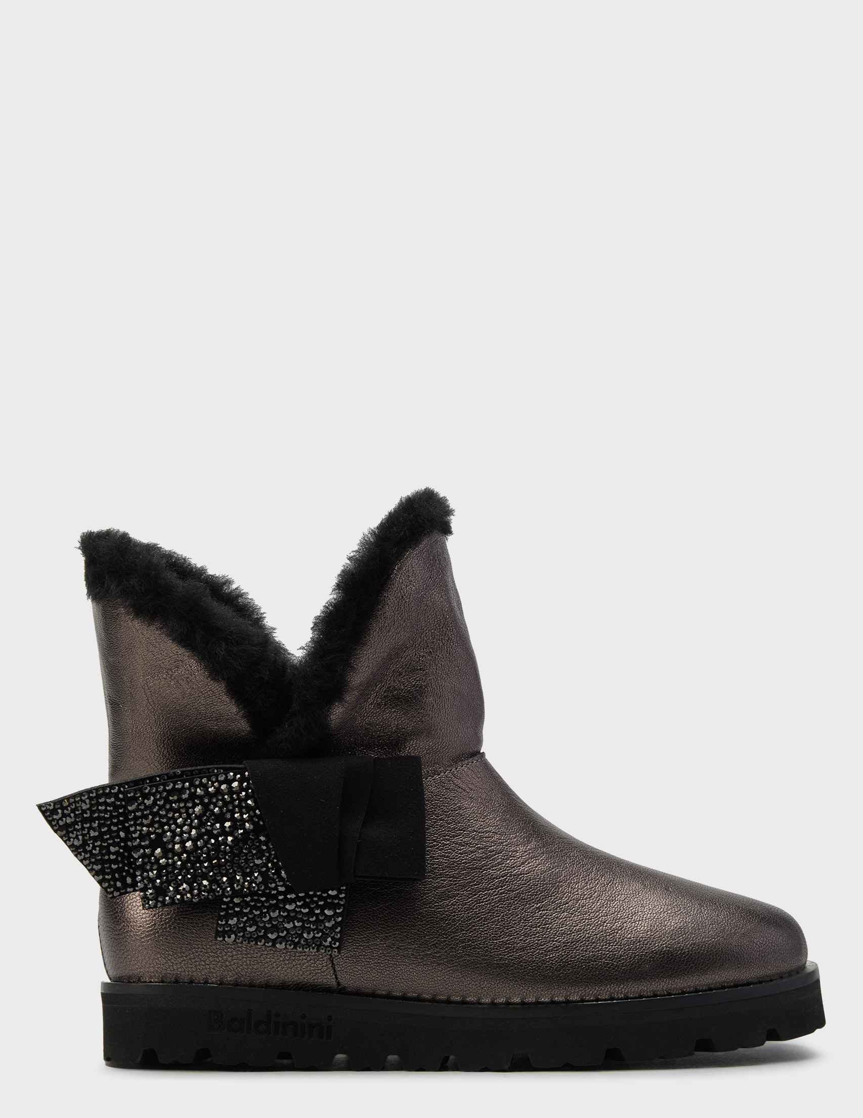 

Угги, Коричневый;золотой