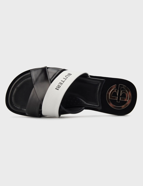 черные мужские Шлепанцы Gianfranco Butteri 67110-black 9085 грн