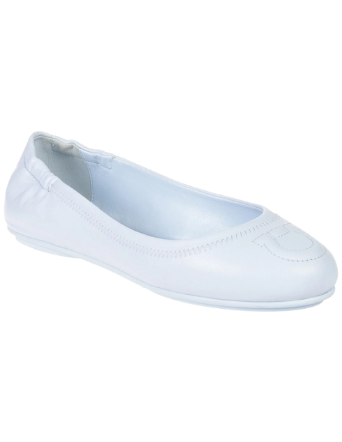 голубые Балетки Salvatore Ferragamo FER603_blue