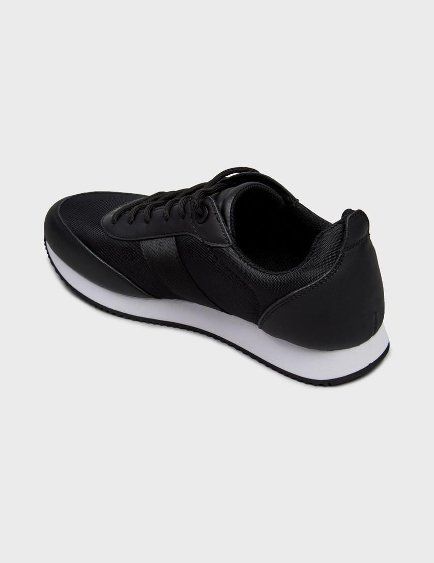 мужские черные Кроссовки Paul&Shark AGR-24418007-011_black - фото-2