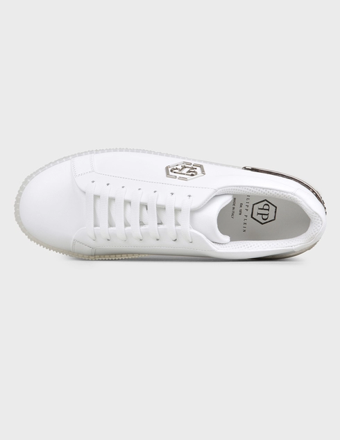 белые мужские Кеды Philipp Plein 8008-white 13424 грн