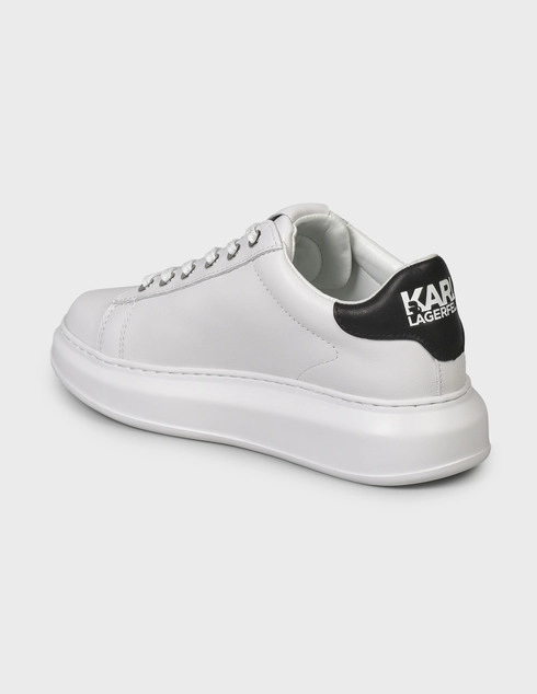 женские белые Кеды Karl Lagerfeld 62530_whiteB - фото-2