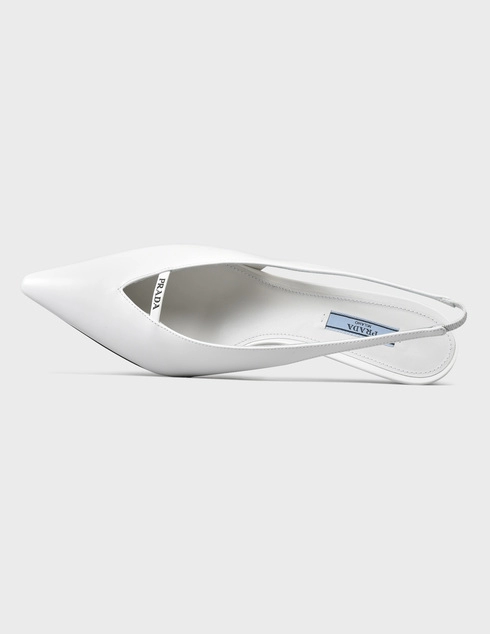 белые женские Босоножки Prada 9002-white 16900 грн