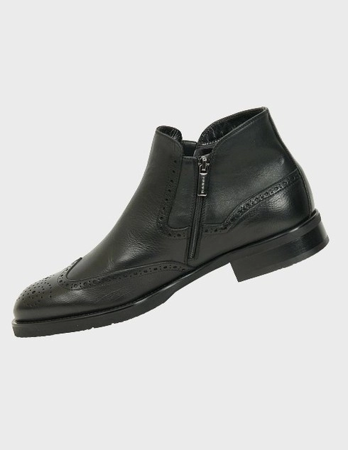 мужские черные Ботинки Baldinini 46708 - фото-2