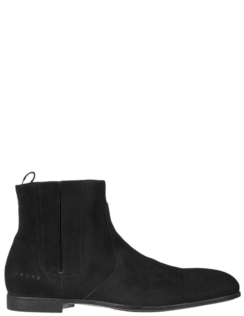 мужские черные нубуковые Ботинки Richmond 9642_black - фото-5