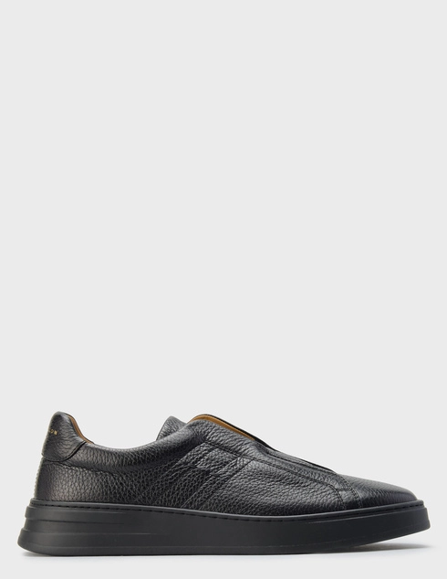 мужские черные кожаные Кеды Henderson Baracco devis_black - фото-5