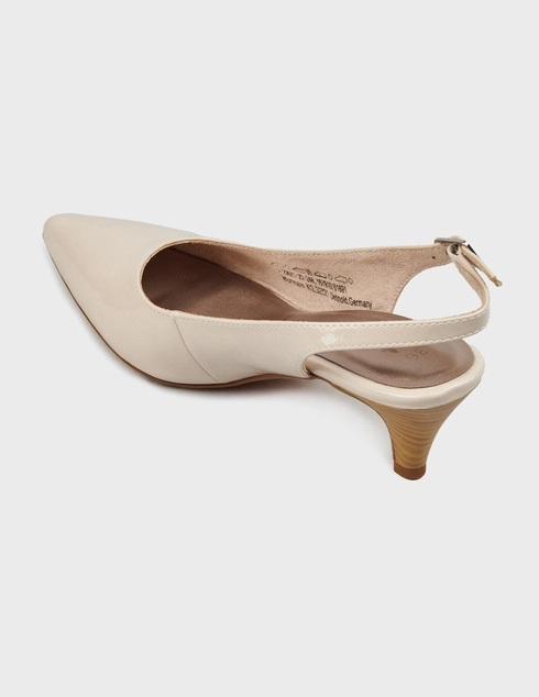 женские бежевые Босоножки Tamaris 1-29601-20-244_beige - фото-2