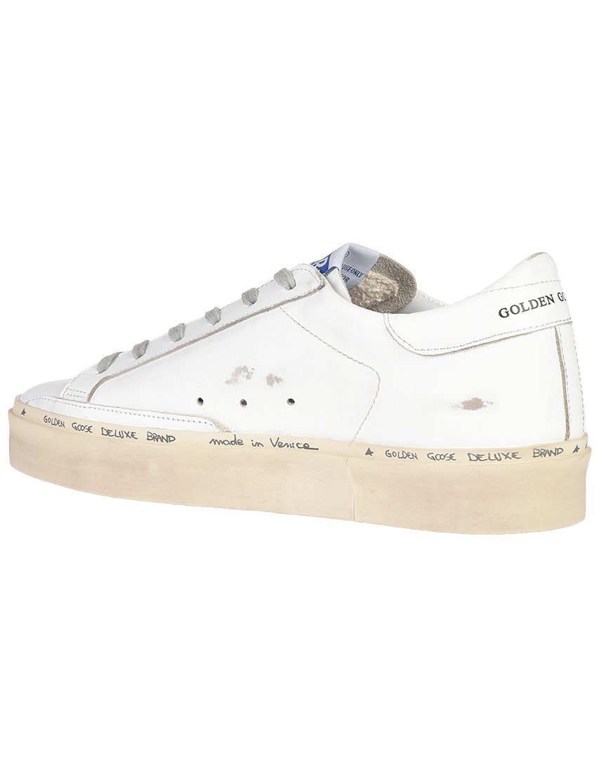 женские белые Кеды Golden Goose Deluxe Brand G33WS-945-A7_white - фото-2